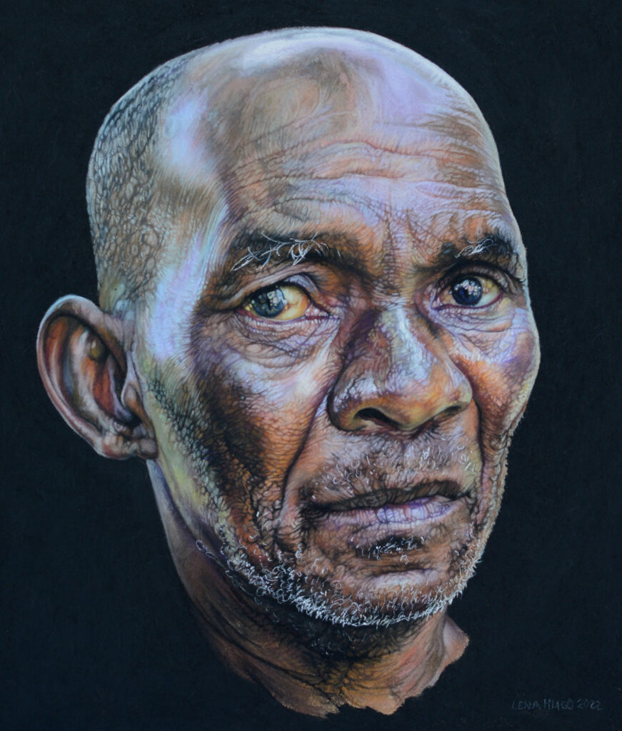 Another William, 35cm x 39cm, pastel on board