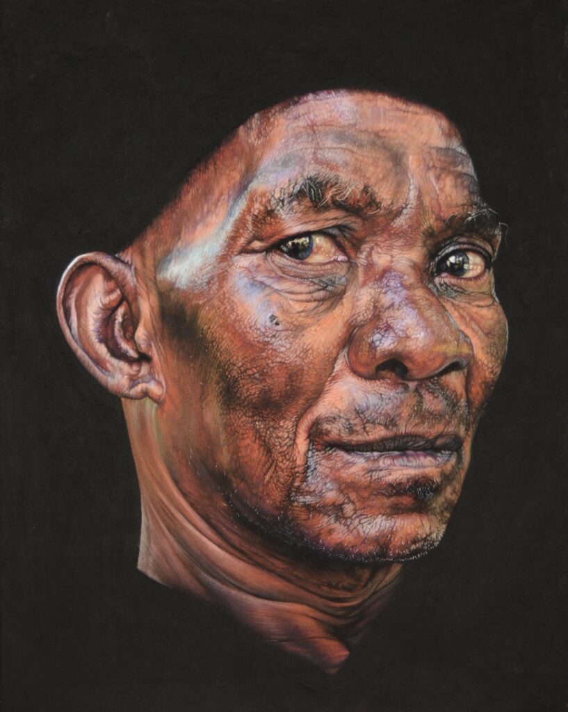 Kgotso II, 60cm x 40cm, pastel onboard